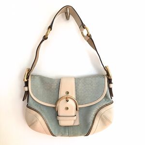 Coach Soho Buckleflap Mini Signature Purse